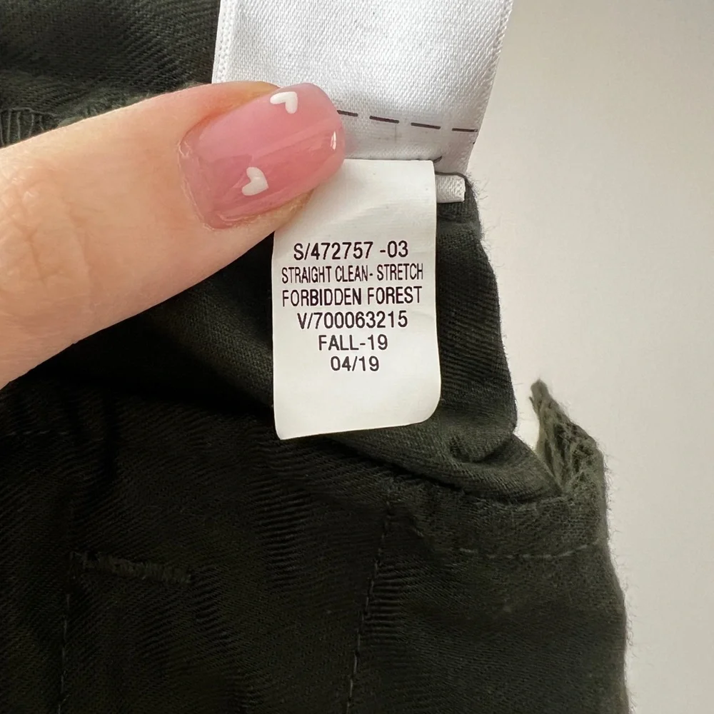 NWT Gap straight clean stretch chino pants men’s 32x34